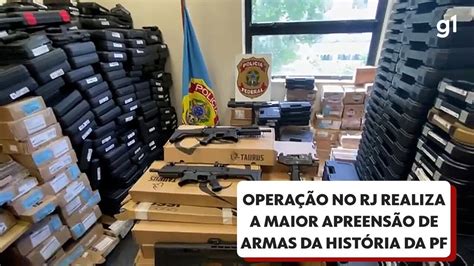 Apreensão De Cerca De Mil Armas Em Nova Iguaçu é A Maior Da História Da