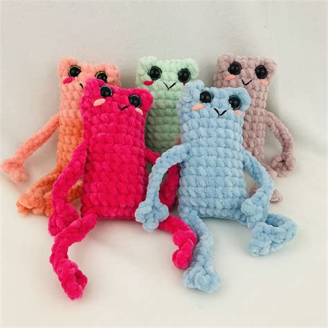 Crochet Ribbit Froggy Long Legs Pattern Payhip Crochet Fairy Crochet