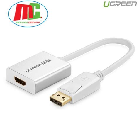 Cáp Chuyển Displayport Sang HDMI Ugreen 20411 Hàng Chính Hãng