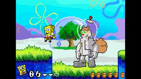 Gameboy Advance Longplay SpongeBob SquarePants Battle For Bikini Bottom Part YouTube