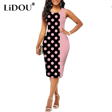 Buy Summer Sexy Vintage Bohemian Printed Bodycon Dresses Women Sleeveless Evening Club Party