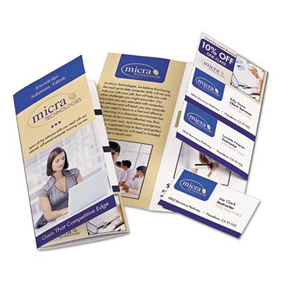 Avery® Tri-Fold Brochures at Nationwide Industrial Supply, LLC