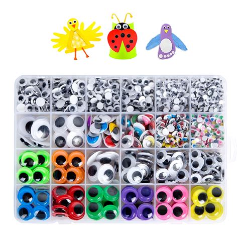 Buy 1680pcs Googly Wiggle Eyes Self Adhesive For Craft Sticker Eyes