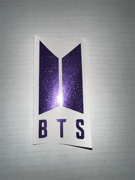 K Pop Inspired Bts Logo Decal Etsy