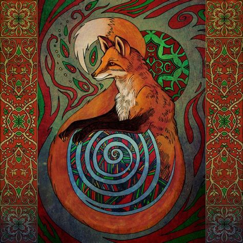 Red Fox by yanadhyana on deviantART | Fox artwork, Fox painting, Fox art