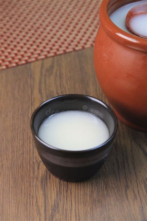 Makgeolli stock image. Image of alcohol, cuisine, background - 67897423