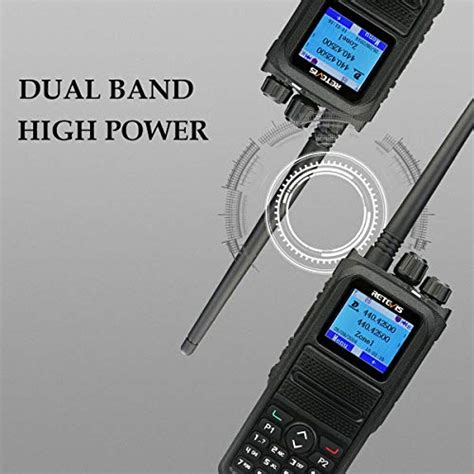 Retevis RT84 Digitale Bidirectionele Radio DMR Walkie Talkie Met Groot