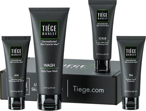 Tiege Hanley Essential Skin Care Routine For Men Skin Care System