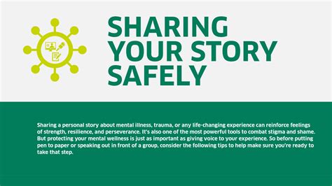 Sharing Your Story Safely Mental Health Commission Of Canada