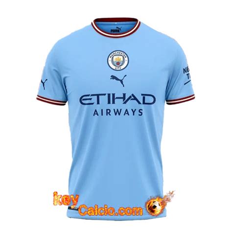 Imitazioni Nuove Maglie Calcio Manchester City Prima 2022 2023