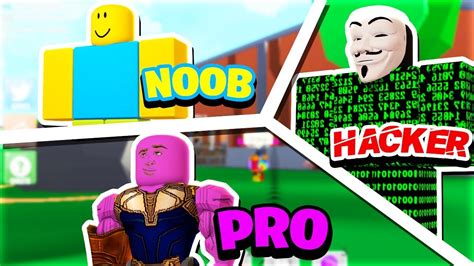 Noob Vs Pro Vs Hacker Power Simulator [edition] Funny Youtube