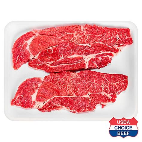 Usda Choice Beef Boneless Chuck Steak 15 Pound The Fresh Grocer