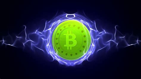 Golden Bitcoin Cryptocurrency Coins Animation Background Rendering