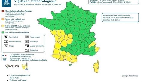 Météo Avec Les Fortes Pluies Six Départements Doccitanie Placés En