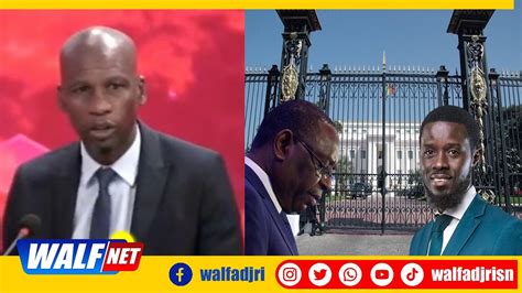 Clèdor Sène Macky Sall craint une passation de service avec Bassirou