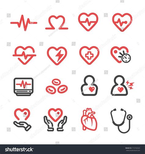 Heart Health Icon Over 508 520 Royalty Free Licensable Stock Vectors