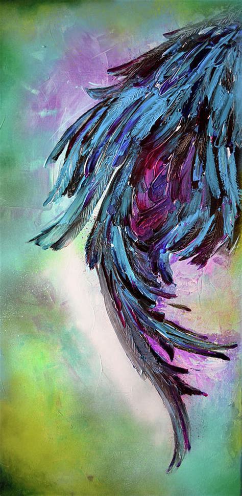 Abstract Feather Drawings