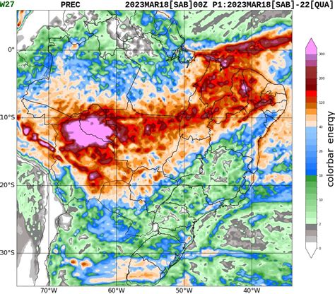 Temporais E Chuva Volumosa Sobre O Centro Norte Brasileiro Climatempo