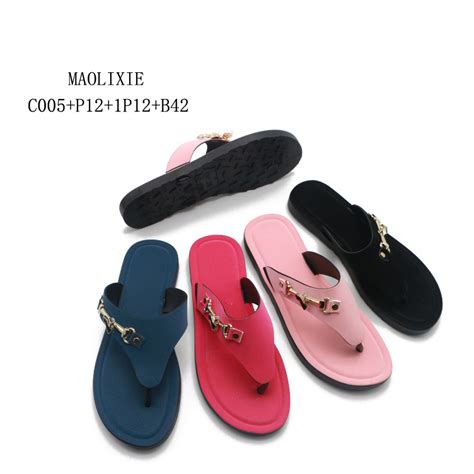 Most Popular Summer Custom Pvc Women Flip Flops Slippers Indoor Shoes China Shoes And Pvc