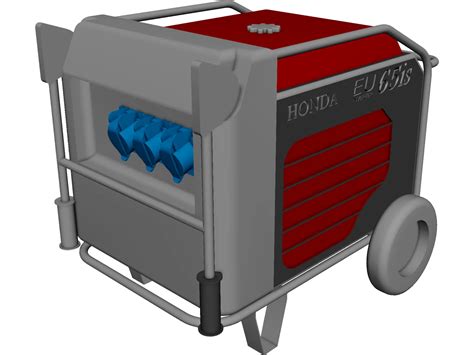 Generator Honda Eu65is Cad Model 3dcadbrowser