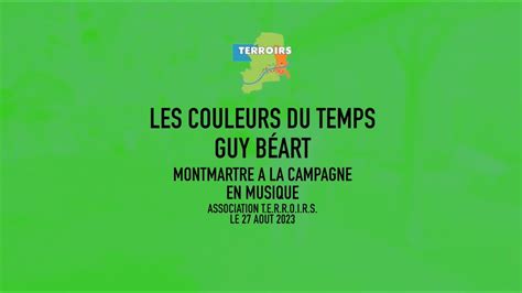 Guy Béart Les couleurs du temps YouTube