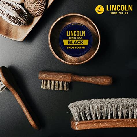 Lincoln Stain Wax Shoe Polish Black Brown Neutral Variety 3 Fl Oz 3