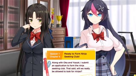 Moe Ninja Girls Rpg Shinobi Season 1 Chapter 5 Ready To Form Ninja Seeking Club Youtube