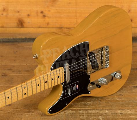 Fender American Professional Ii Telecaster Left Hand Butterscotch Blonde Maple