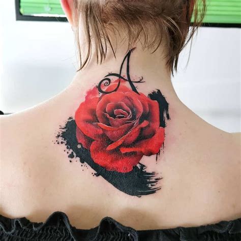 Top Best Red Rose Tattoo Ideas Inspiration Guide