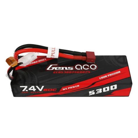 5300mAh 7.4V 60C HardCase Gens Ace - Gens Ace & TATTU | Sklep EMPIK.COM