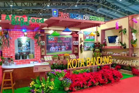 Stan Kota Bandung Jadi Stan Terbaik Di Indonesia Agrofood Expo