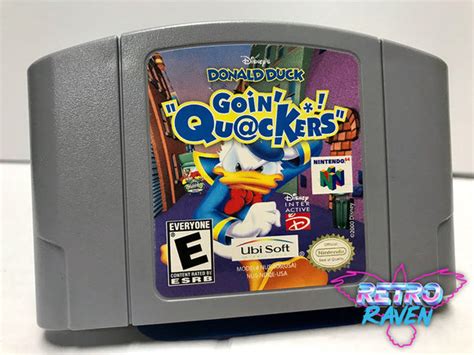 Disney S Donald Duck Goin Quackers Nintendo 64 Retro Raven Games