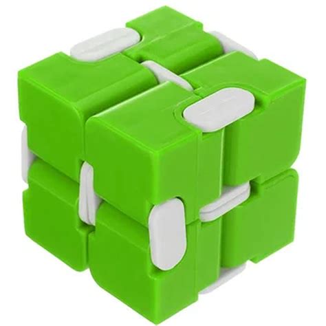 Cubo Magico Infinito Verde My Infinity Cube Fidget Toyshow Tudo De