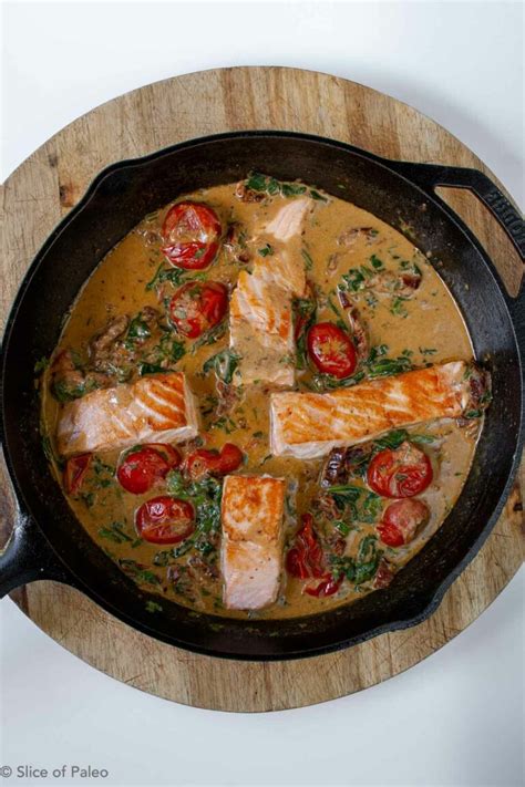 Paleo Tuscan Salmon