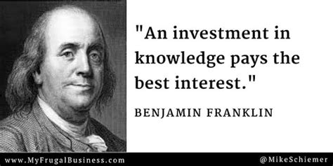bootstrap business benjamin franklin quotes