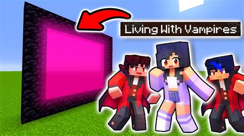 How To Make A Portal To The Aphmau Living With Vampires Dimension In