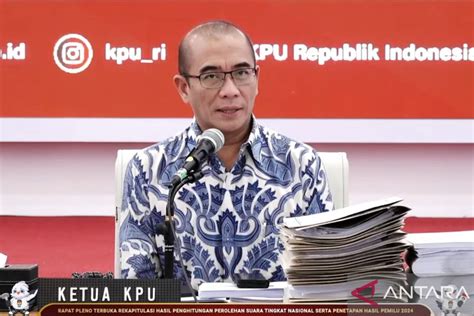 Kpu Sahkan Perolehan Suara Prabowo Gibran Unggul Di Jabar Antara News