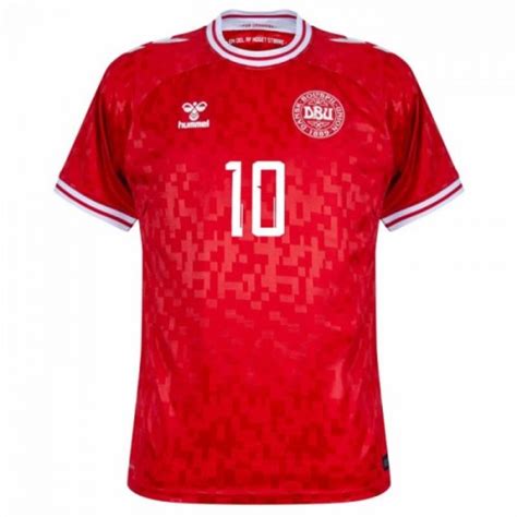 Camiseta de fútbol Dinamarca Eriksen 10 1ª equipación Euro 2024