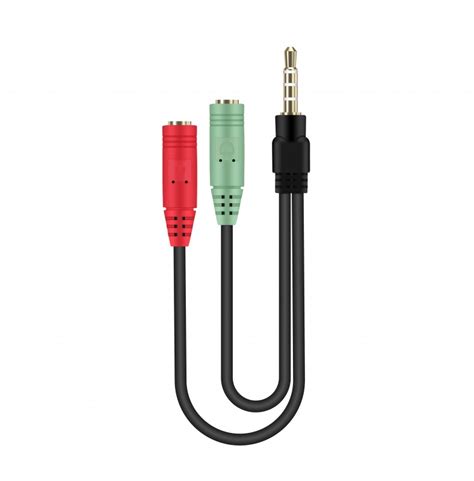 AU108 Cable Divisor de Audio Estéreo Macho 2Hembra 4Pins