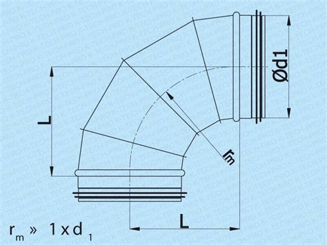 Wickelfalzrohr L Ftungsrohr Grad Bogen Mit Lippendichtung Ebay