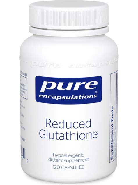 Reduced Glutathione 100 Mg 120 Vcaps Herbs Direct