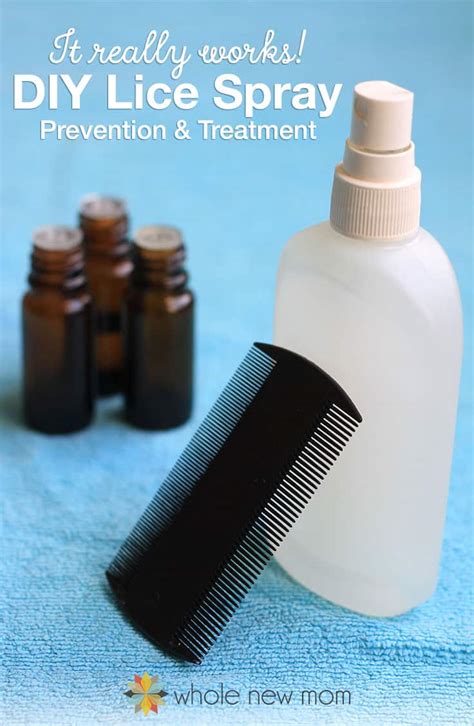 Diy Lice Prevention Spray Lice Treatment Spray Whole New Mom