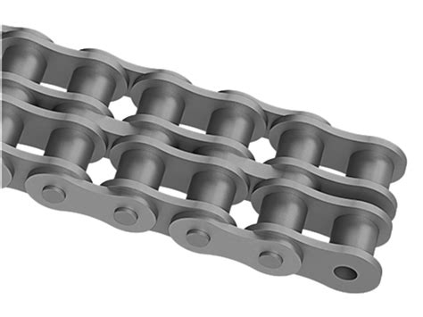 Roller Chain Double Strand Pitch Dia Per Foot