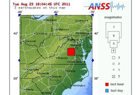 UPDATE: Earthquake Hits the D.C. Region | Potomac, MD Patch