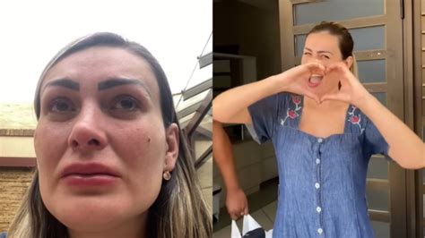 Andressa Urach Exibe L Ngua Dividida Ao Meio Ap S Procedimento D I