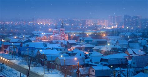 Зимний Омск | Пикабу