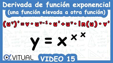 Derivadas De Funciones Exponenciales Una Funci N Elevada A Otra Funci N