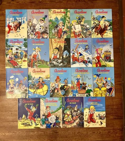 Lot De Livres Bd Albums Caroline Ann Es Vintage Pierre Probst Eur