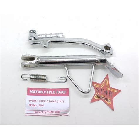 Jual Standar Samping Chrome Ring 14 Engkolan Yamaha Matic Mio Lama