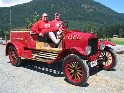 1922 Ford TT Firetruck ATHS Vancouver Island Chapter